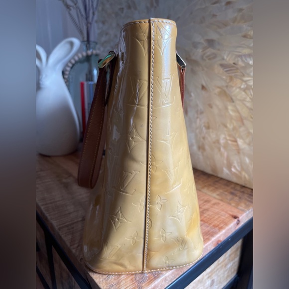 LV Louis Vuitton Vernis Leather Houston Shoulder Bag Zipper Tote - Picture 3 of 15